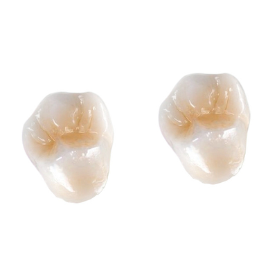 Onlay dentaire de marqueterie de placage de couronne de zircone Tout-en céramique de FDA 3014652903