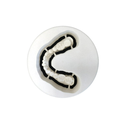 La porcelaine d'impression de la haute précision 3D a fondu au laboratoire dentaire de couronne en métal