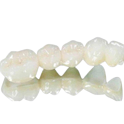 Transparent dentaire toutes les couronnes en céramique faciles polissant la surface naturellement lumineuse