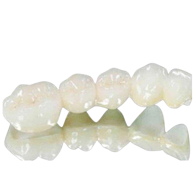 Zircone dentaire fortement biocompatible de pont en couronne toute la bonne force de pont en céramique