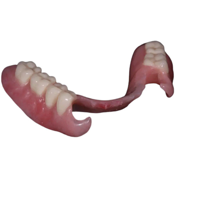 Dentiers composés de titane collé brillant pour le laboratoire dentaire de dentier