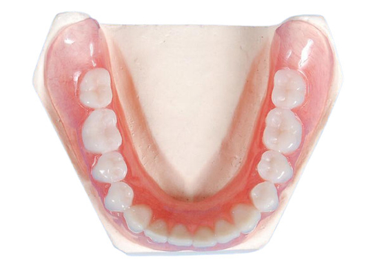 Écurie forte de couleur de résistance à l'usure de couronne de dent de porcelaine de haute qualité