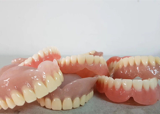 Modèles dentaires de Digital d'OEM de laboratoire dentaire en caoutchouc extérieur lisse de dentier