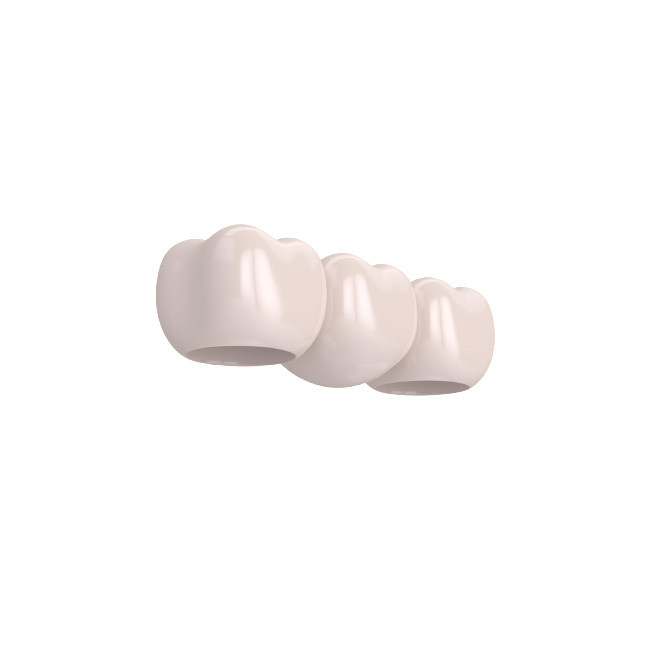 Zircone toute la couleur naturelle de Biocompatibility de bonne translucidité de dents de porcelaine